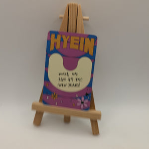 NewJeans Hyein Get Up 2nd EP Album Weverse K-pop Poca 2023 Message Card F FRENLY BRICKS - Open 7 Days