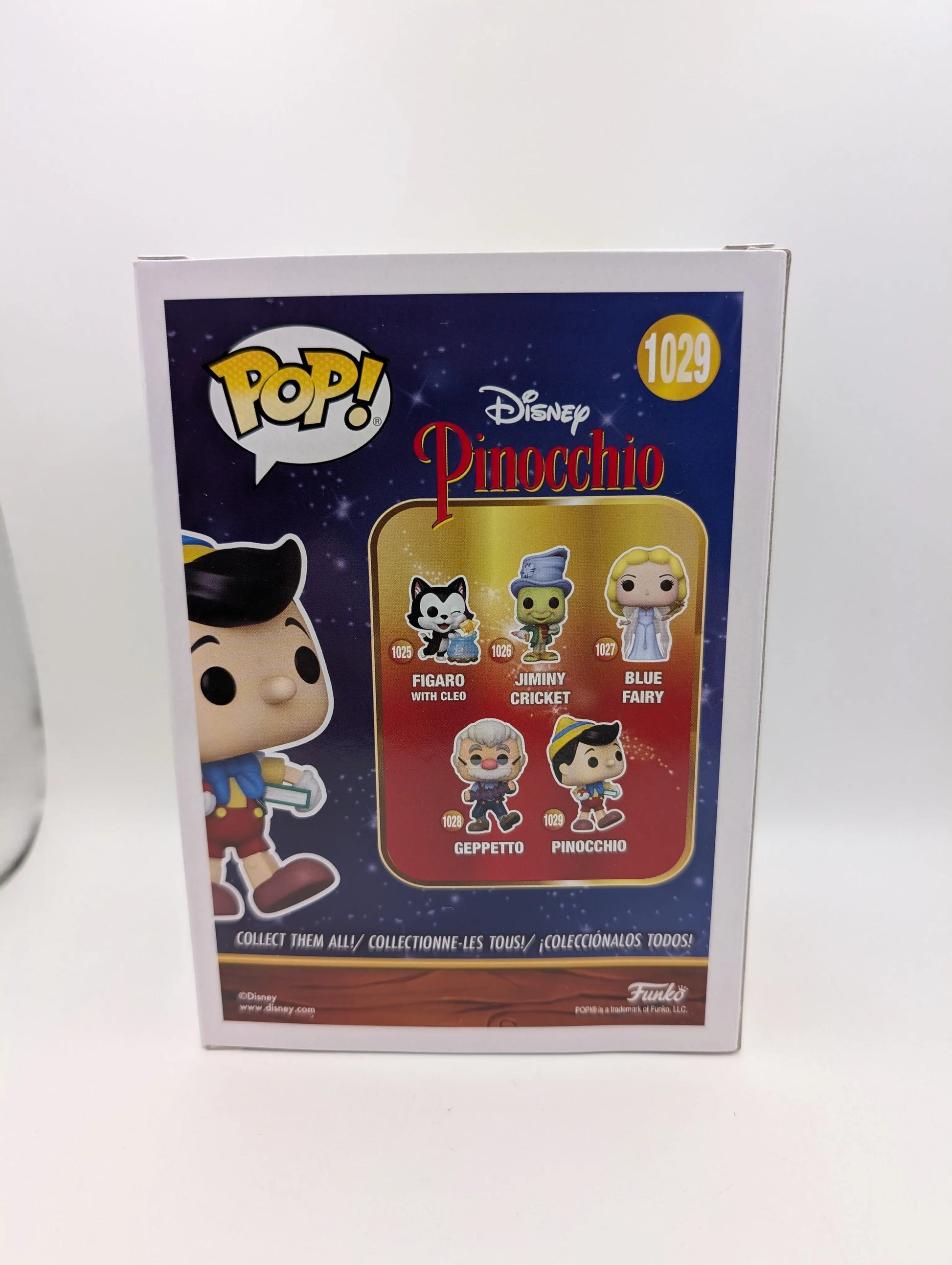 Pinocchio - Pop Vinyl - 1029 - Pinocchio - Disney FUNKO FRENLY BRICKS - Open 7 Days