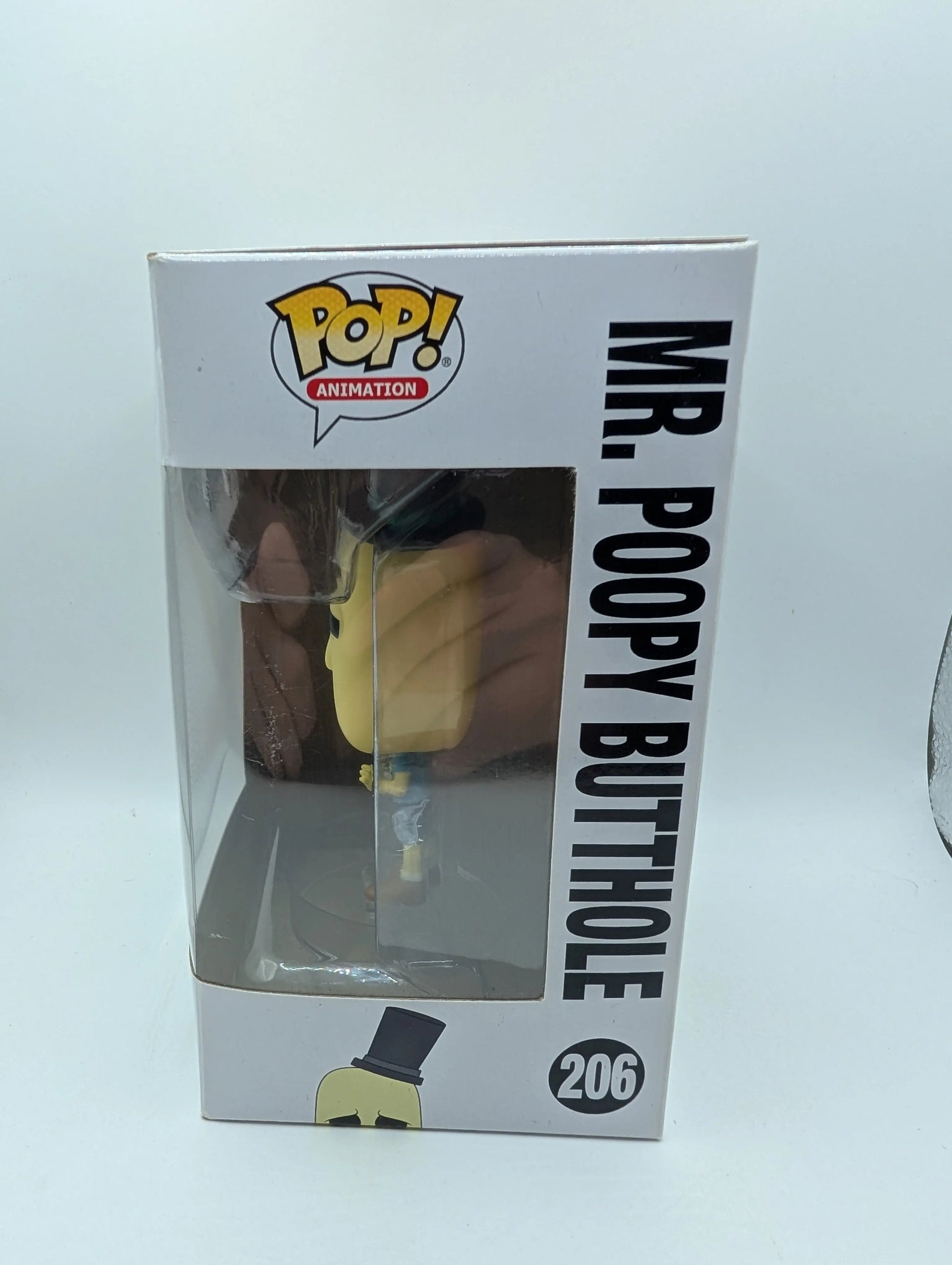Funko Pop! Mr Poopy Butthole #206 Rick and Morty Animation Vaulted Collectible FRENLY BRICKS - Open 7 Days