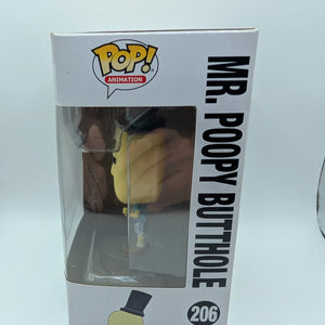 Funko Pop! Mr Poopy Butthole #206 Rick and Morty Animation Vaulted Collectible FRENLY BRICKS - Open 7 Days