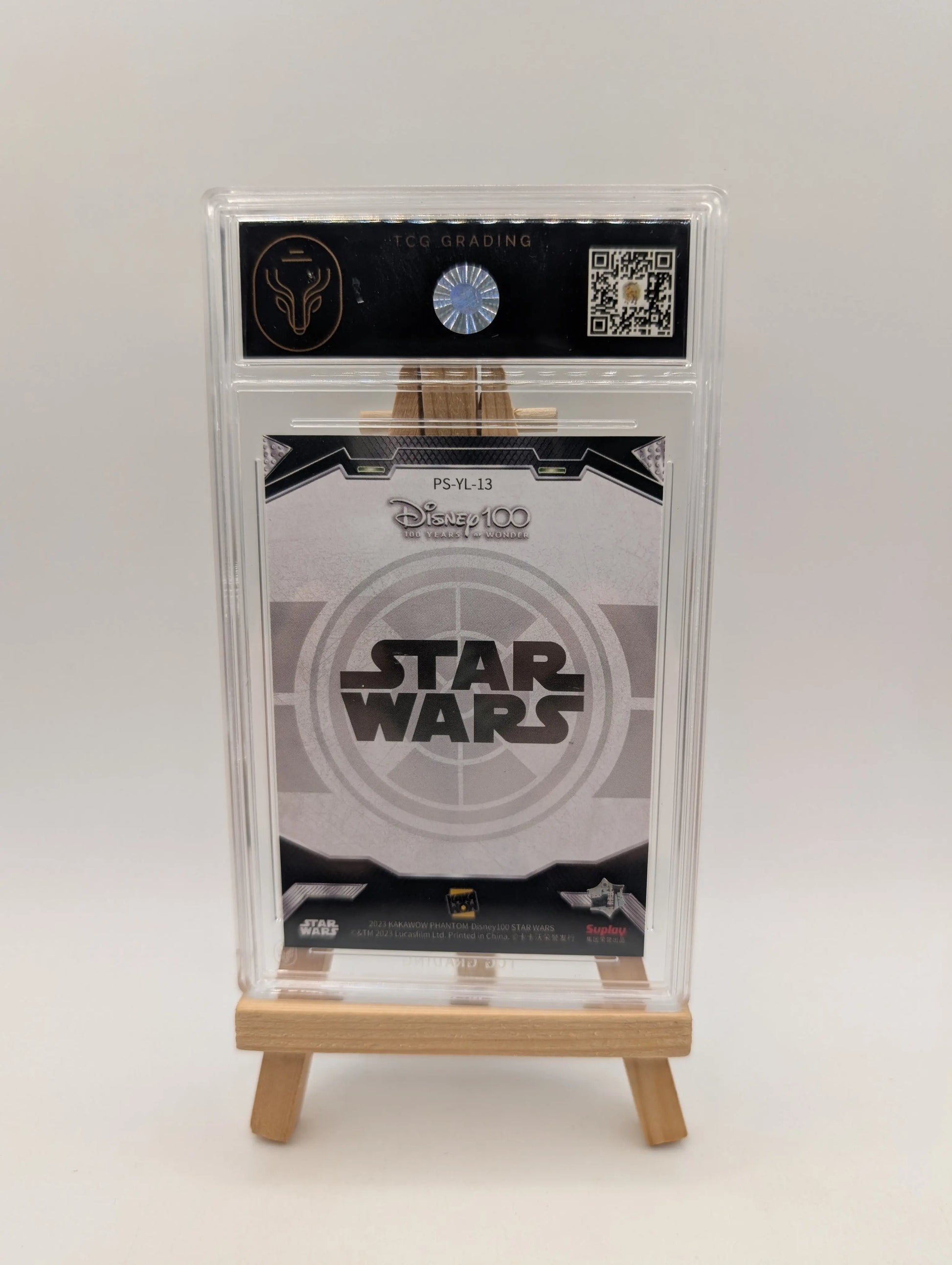 2023 Kakawow Phantom Disney100 Star Wars Grogu #PS-YL-13 TCG 9 FRENLY BRICKS - Open 7 Days