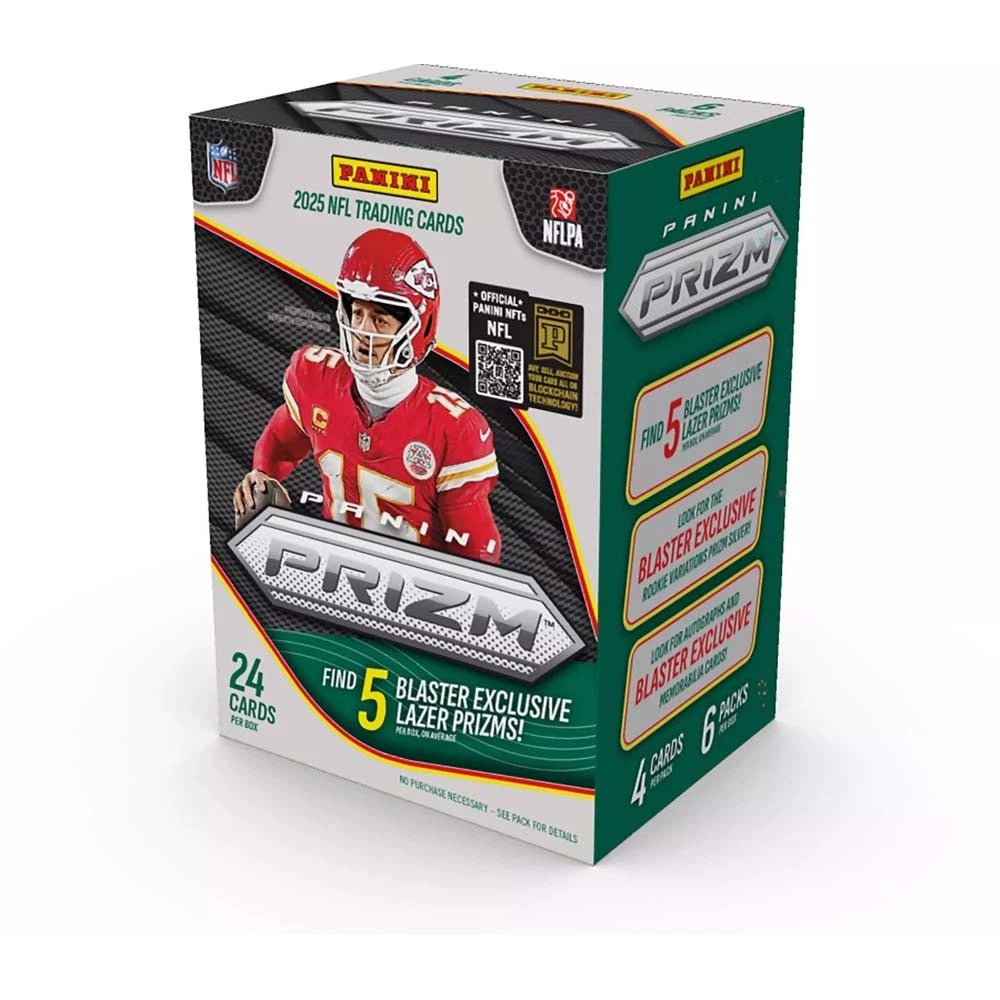 Panini 2025 NFL Prizm Football Blaster NEW FRENLY BRICKS - Open 7 Days