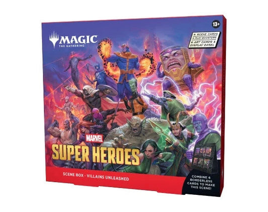MtG: Marvel Superheroes Scene Box - Villains Unleashed FRENLY BRICKS - Open 7 Days