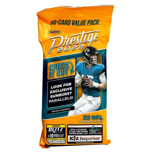 2022 PANINI Prestige NFL Football Sealed Fat Pack 30 Cards FRENLY BRICKS - Open 7 Days