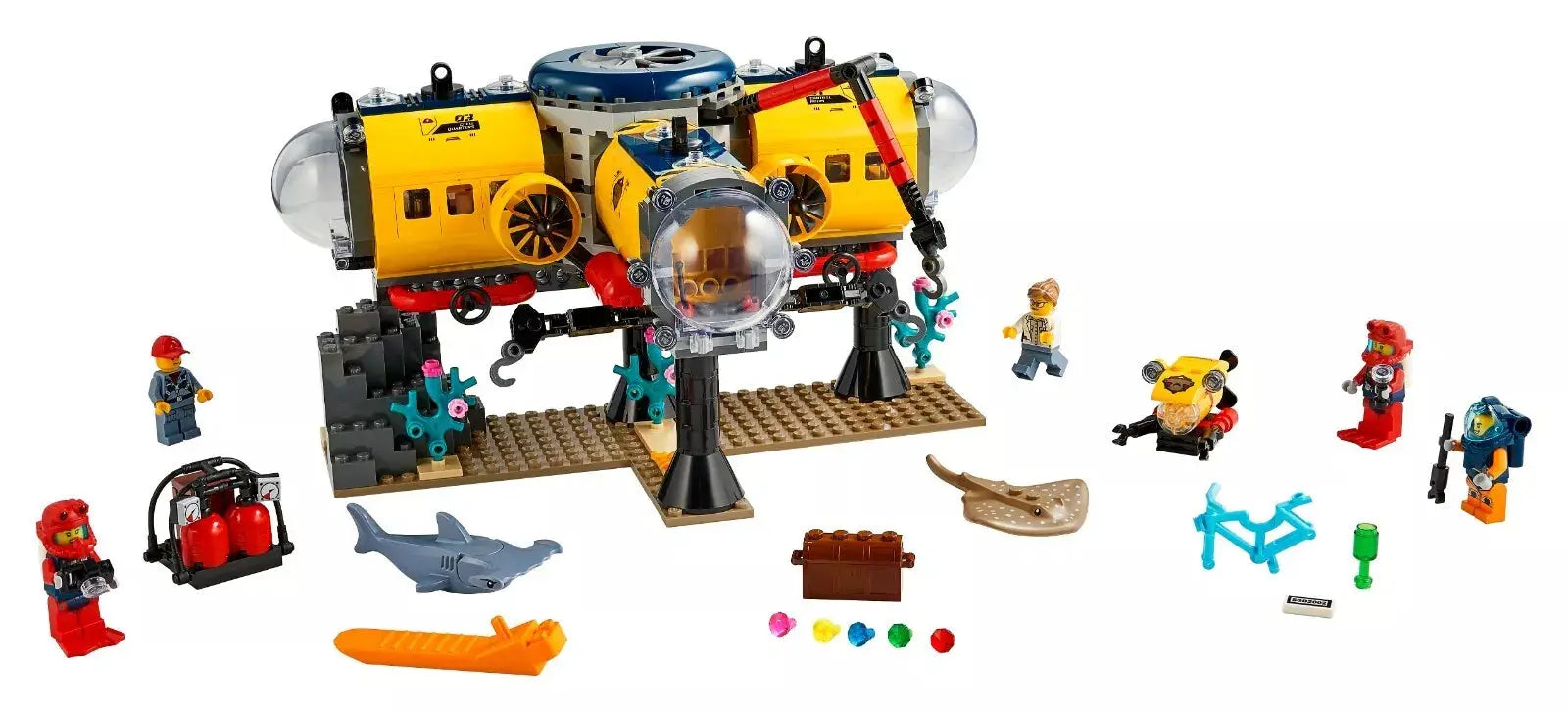 LEGO City 60265 Ocean Exploration Base - Factory Sealed NISB Retired Set FRENLY BRICKS - Open 7 Days
