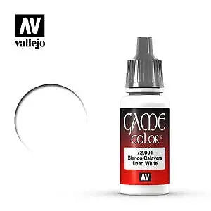 Vallejo Game Colour Acrylic Paint 17ml - 72.001 Dead White FRENLY BRICKS - Open 7 Days