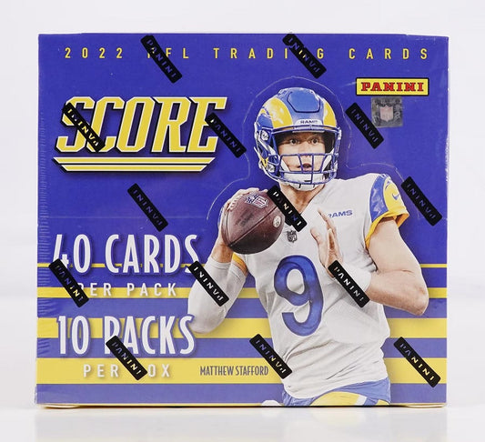 2022 PANINI SCORE NFL FOOTBALL HOBBY BOX FRENLY BRICKS - Open 7 Days