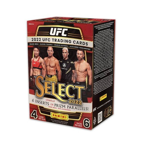 2022 Panini Select UFC 6-Pack Blaster Box FRENLY BRICKS - Open 7 Days