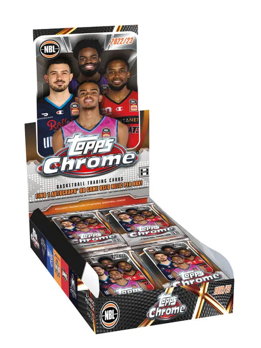 2023-24 Topps Chrome NBL Basketball Hobby Box FRENLY BRICKS - Open 7 Days