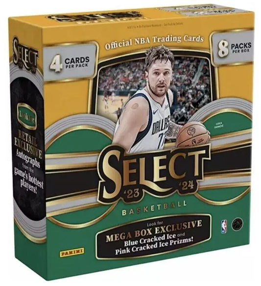 2023-24 Panini Select Basketball Mega Box (Blue Cracked Ice & Pink Cracked Ice Prizms!) FRENLY BRICKS - Open 7 Days