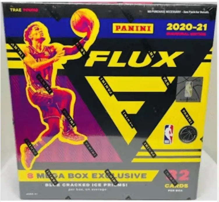 2020/21 PANINI FLUX BASKETBALL MEGA BOX (BLUE CRACKED ICE PRIZMS!) FRENLY BRICKS - Open 7 Days