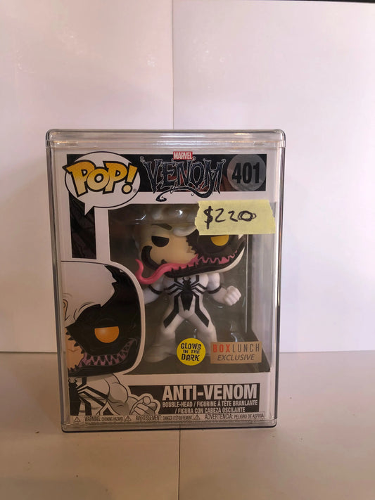 FUNKO Pop Vinyl 401 Anti-Venom (BoxLunch GITD Exclusive) - FRENLY BRICKS - Open 7 Days