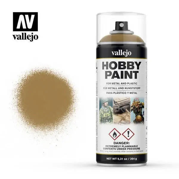 Vallejo Aerosol - Desert Yellow 400ml image 1