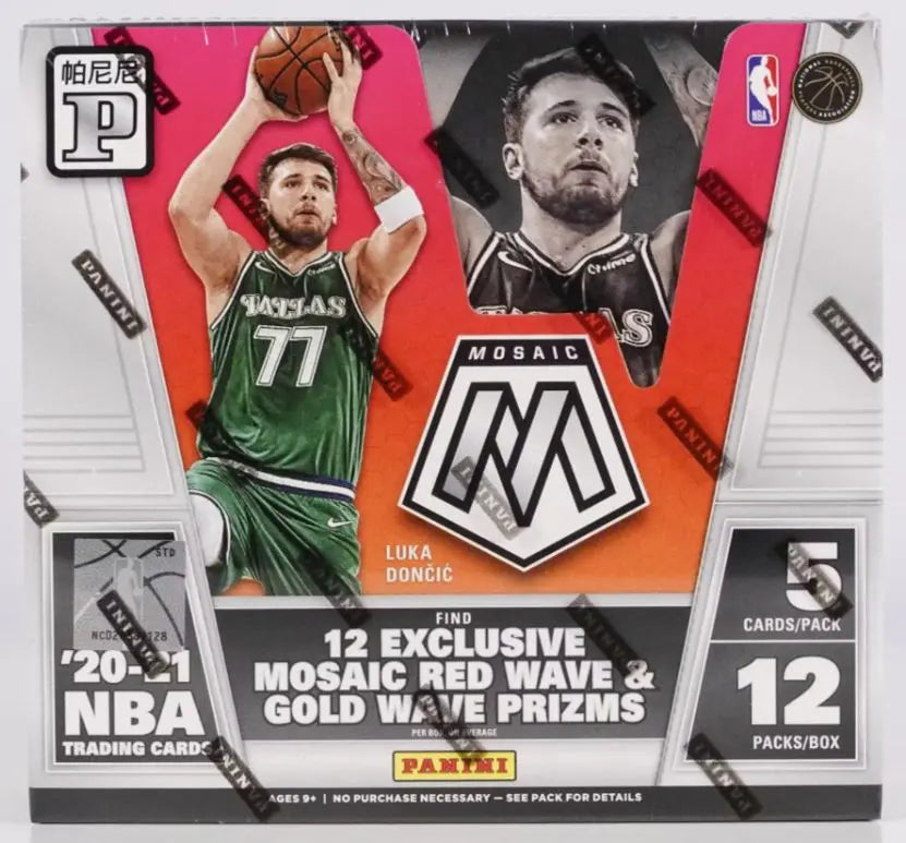 2020-21 Panini Mosaic Basketball Asia Tmall Edition Factory Sealed Box - FRENLY BRICKS - Open 7 Days