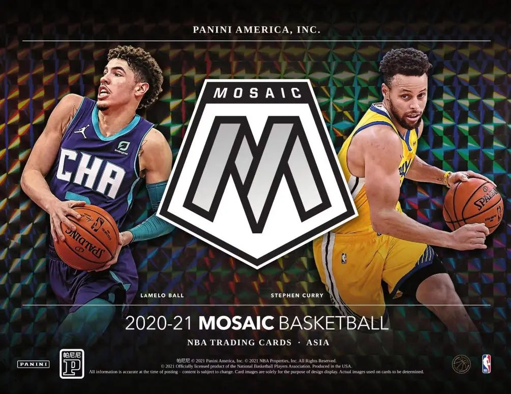 2020-21 Panini Mosaic Basketball Asia Tmall Edition Factory Sealed Box - FRENLY BRICKS - Open 7 Days