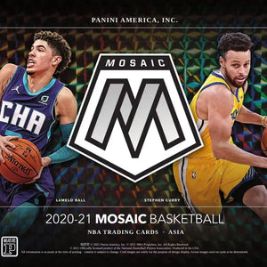 2020-21 Panini Mosaic Basketball Asia Tmall Edition Factory Sealed Box - FRENLY BRICKS - Open 7 Days